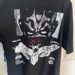 Darc Sport Darth Maul Star Wars Graphic Tee - Black and White